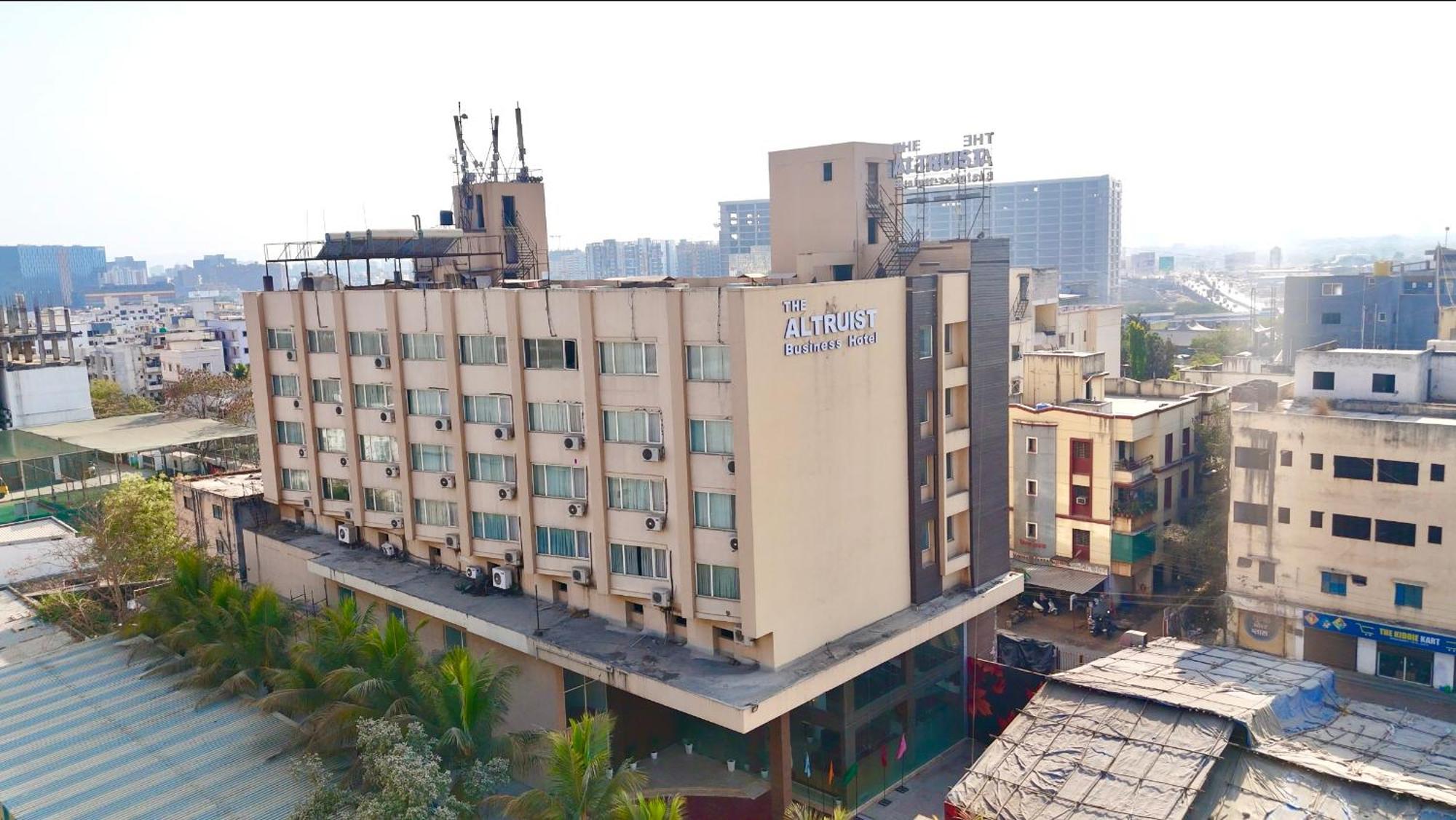 The Altruist Business Hotel Kharadi Pune Bagian luar foto